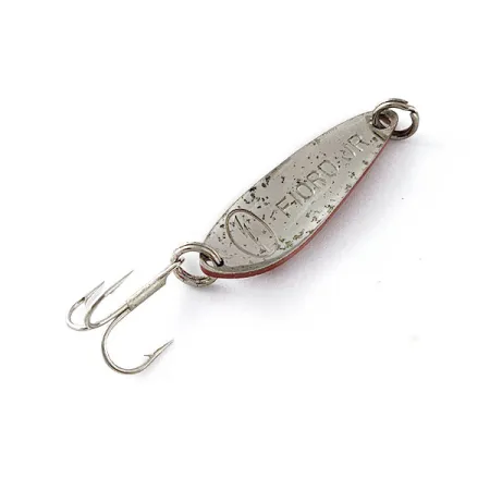Acme Fiord Spoon Jr Lightning, 1/8oz rojo/blanco/níquel, Cucharilla de Pesca #20563