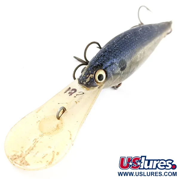 Yo-Zuri Crankin Shad TMB, 11g, Azul y Plata, Crankbait de profundidad #20612