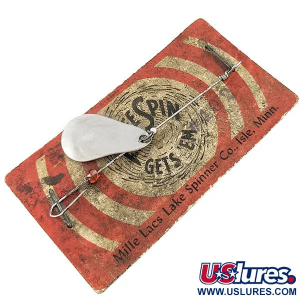 Mille Lacs Lake Spinner, 1/32oz níquel, cucharilla #20622