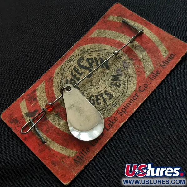 Mille Lacs Lake Spinner, 1/32oz níquel, cucharilla #20622