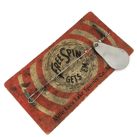 Mille Lacs Lake Spinner, 1/32oz níquel, cucharilla #20622