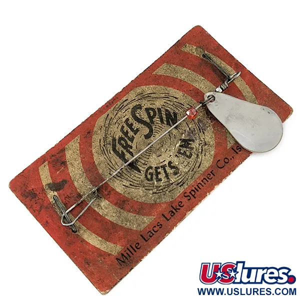 Mille Lacs Lake Spinner, 1/32oz níquel, cucharilla #20622