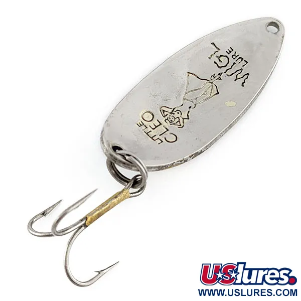 Seneca Little Cleo (Hula Girl), 18g níquel/verde, cucharilla de lance #20638