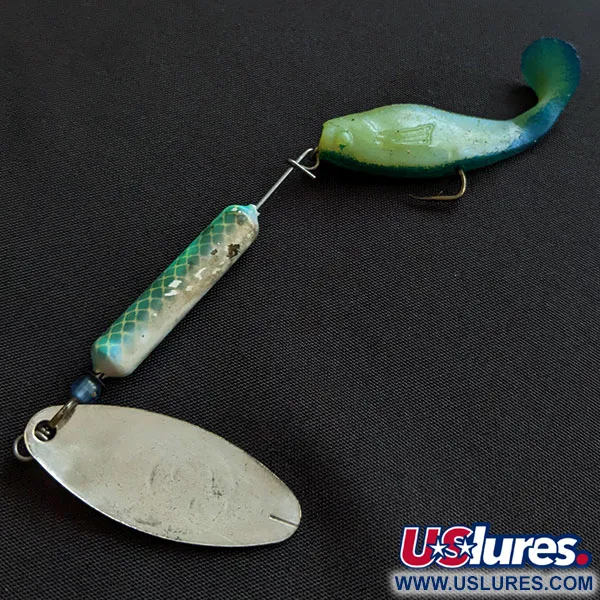 Yakima Bait Worden’s Original Rooster Tail, 14 g, plata/azul, cucharilla giratoria #20650