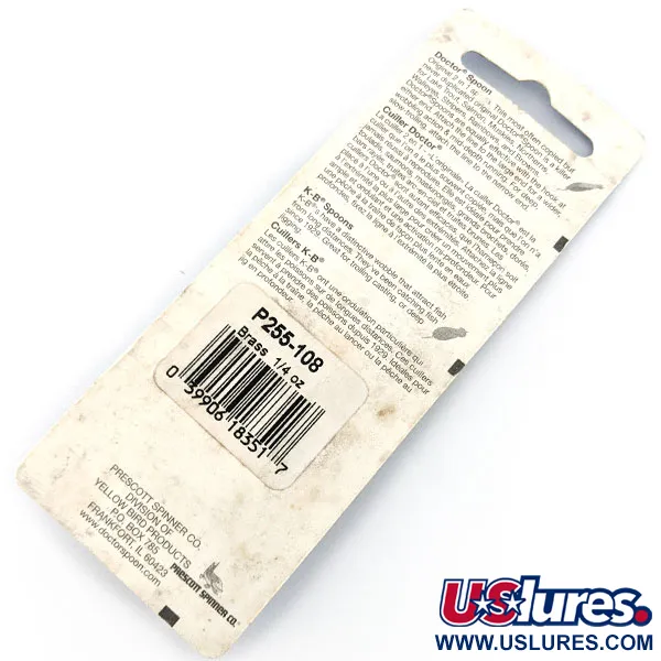 Prescott Spinner Little Doctor 255, 7g (1/4oz) dorado, cucharilla de pesca #20687