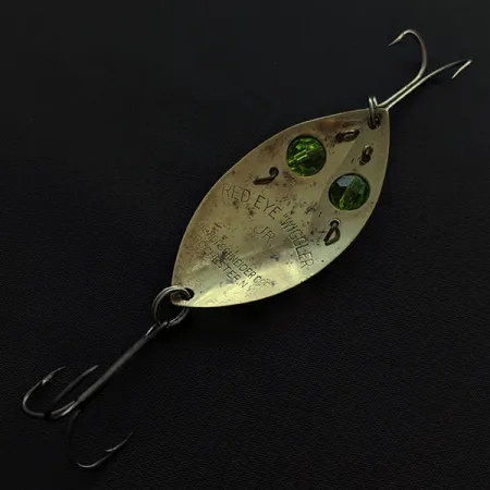 Hofschneider Red Eye Junior, 11g oro con ojos verdes, cucharilla #20747