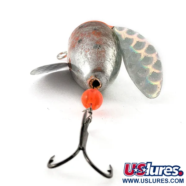 Yakima Bait Spin-N-Glo, Placa de Níquel (NP-MY), 8g (1/4oz), Señuelo de deriva #20756