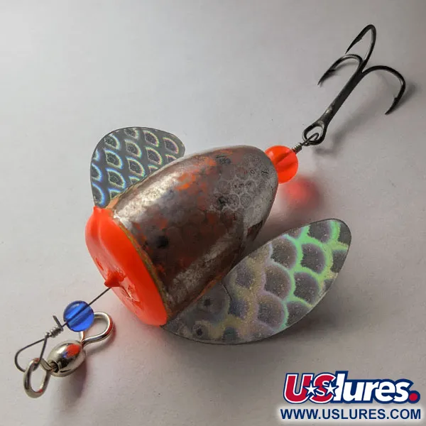 Yakima Bait Spin-N-Glo, Placa de Níquel (NP-MY), 8g (1/4oz), Señuelo de deriva #20756