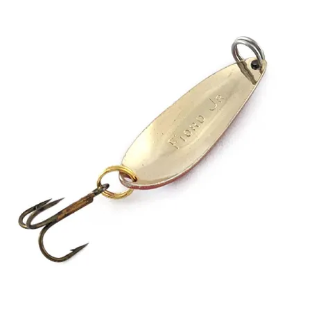Acme Fiord Spoon Jr, 1/8oz Rojo/Blanco/Oro, Cucharilla #20910