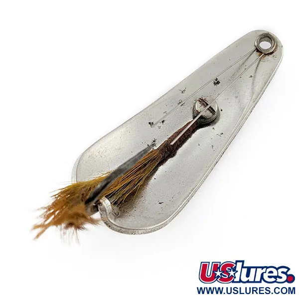 Weezel Rex Spoon, 12,5g, Níquel, Cucharilla Antihierba #21086