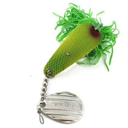 Strike King Timber Spin, 14g, verde, Spinnerbait Vintage #21178