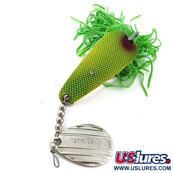 Strike King Timber Spin, 14g, verde, Spinnerbait Vintage #21178