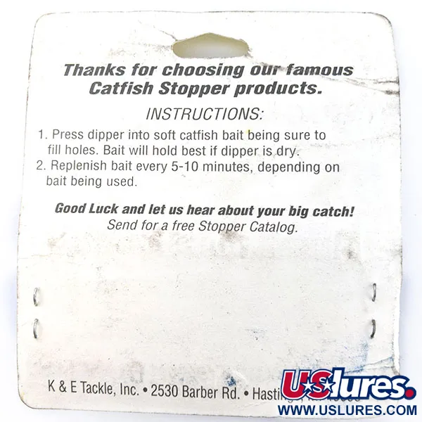 Catfish Team Stopper Bait Dipper, Amarillo 6.5cm, Señuelos para bagre #21202