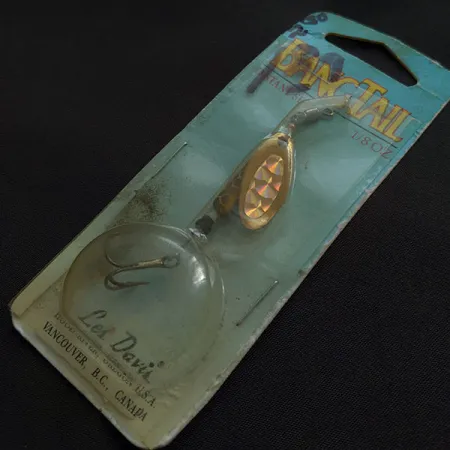 Luhr Jensen Les Davis Bang Tail, Dorado 5g, Cucharilla giratoria #21203