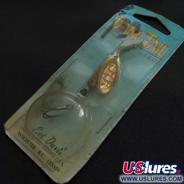 Luhr Jensen Les Davis Bang Tail, Dorado 5g, Cucharilla giratoria #21203