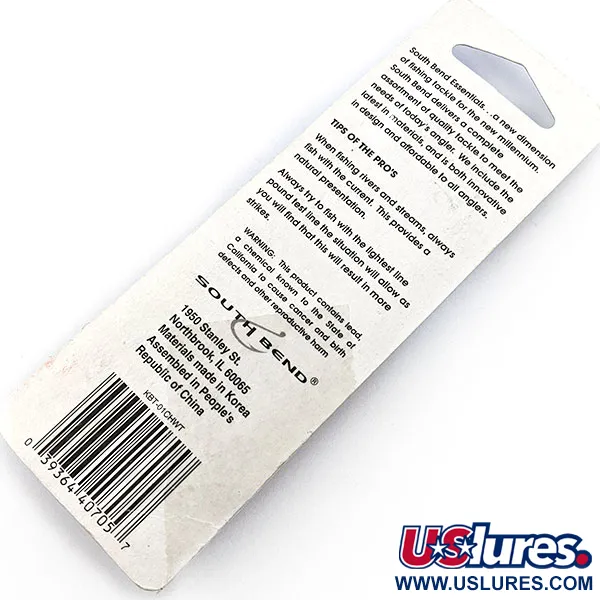 South Bend Kast-A-Way, 28g cromo, cuchara de jigging #21215