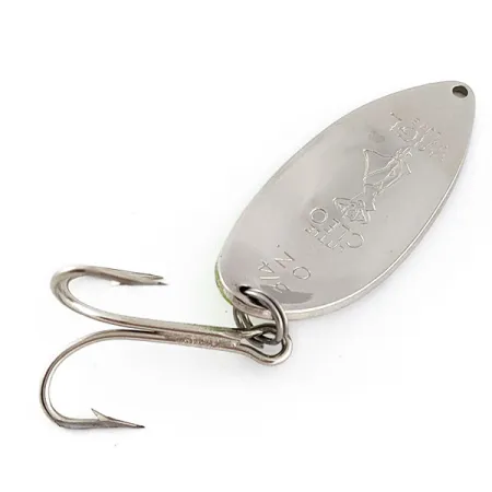 Seneca Little Cleo (Hula Girl) UV, 21g Níquel/Verde UV, Cucharilla #21254