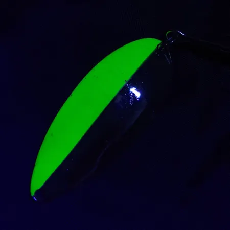 Seneca Little Cleo (Hula Girl) UV, 21g Níquel/Verde UV, Cucharilla #21254