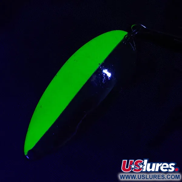 Seneca Little Cleo (Hula Girl) UV, 21g Níquel/Verde UV, Cucharilla #21254