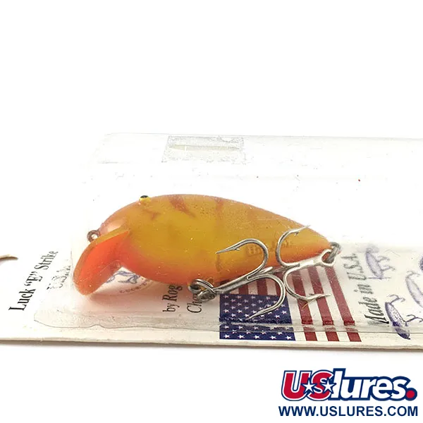 Luck E Strike Rogers Big Jim, 7g Naranja/Amarillo, Señuelo Flotante #21279