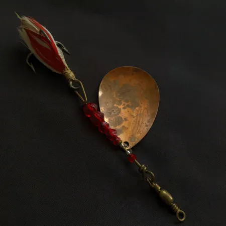 Pflueger Bear Valley, 14g, latón/cobre/rojo, cucharilla #21307