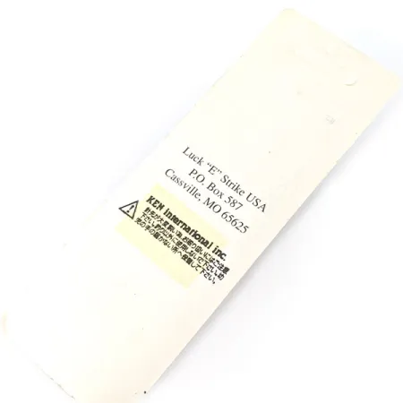 Luck E Strike Rogers, 1/4 oz (7 g), Flotante, Señuelo de pesca #21323