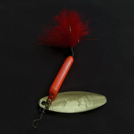 Yakima Bait Worden’s Original Rooster Tail, 1/2 oz (14 g), Oro/Rosa Neón, Señuelo Spinner #21427