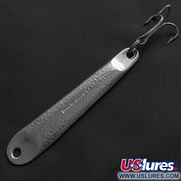 Hopkins No=Eql 4, 65g Níquel, Cucharilla de Jigging #21446