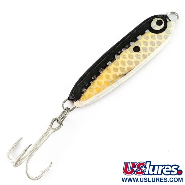 Stinger Bleak, 19g Blanco/Negro, Cucharilla de Lanzado #21478
