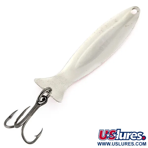 Worth Fly Rod Demon, 2.5g, Rojo/Blanco/Níquel, Cucharilla de Pesca #21501