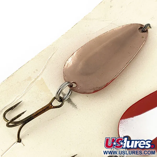 Glen Evans Spoon, rojo/blanco/cobre, 6g, cucharilla #21541