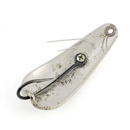 Weezel Rex Spoon, Plateada 12.5g, Cucharilla Antihierba #21580