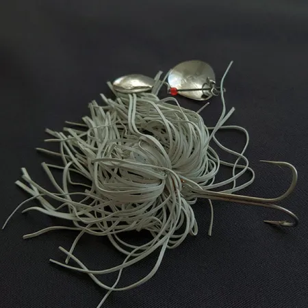 H&H Double Spinner, 12g Níquel, Spinnerbait #21602