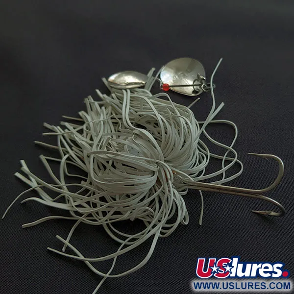 H&H Double Spinner, 12g Níquel, Spinnerbait #21602