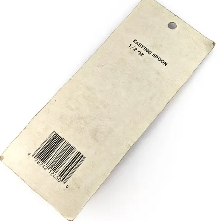 AIDCO Kasting Spoon, 1/2 oz Plata, Cuchara de Pesca #21616