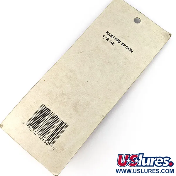 AIDCO Kasting Spoon, 1/2 oz Plata, Cuchara de Pesca #21616
