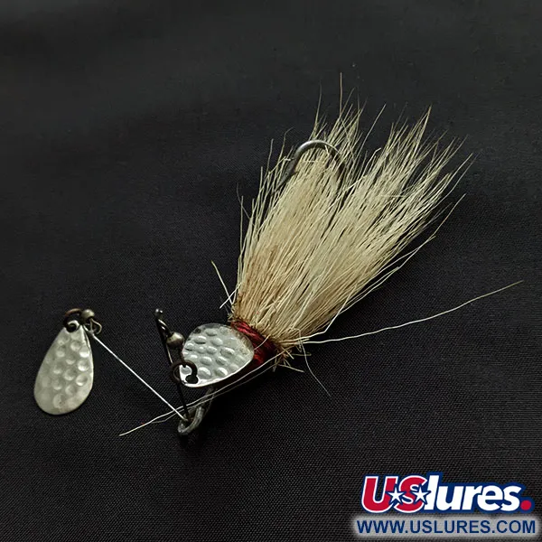 Jamison Shannon Twin Spinner, 14g, Níquel, Señuelo Spinner #21632