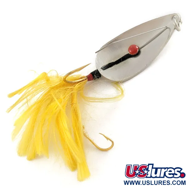 Hofmann's Lures KING, 11g, Níquel/Amarillo, Cucharilla Antihierba #21666