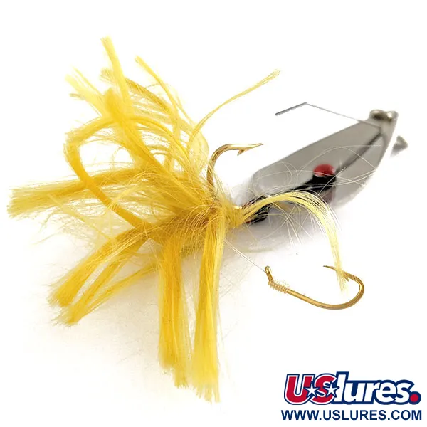 Hofmann's Lures KING, 11g, Níquel/Amarillo, Cucharilla Antihierba #21666