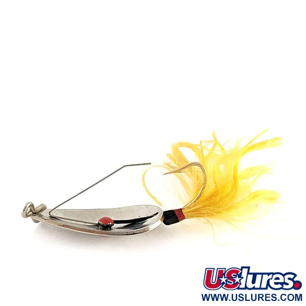 Hofmann's Lures KING, 11g, Níquel/Amarillo, Cucharilla Antihierba #21666