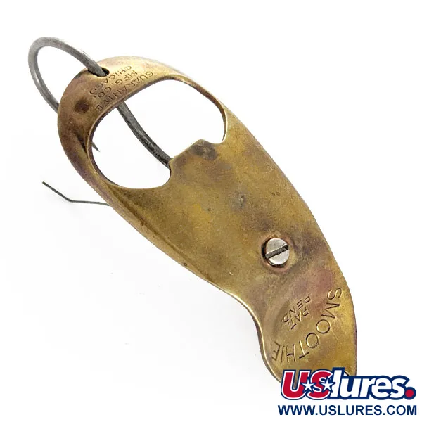 Guarantee Mfg Chicago Smoothie, 21g latón, cucharilla de pesca #21668