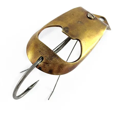 Guarantee Mfg Chicago Smoothie, 21g latón, cucharilla de pesca #21668