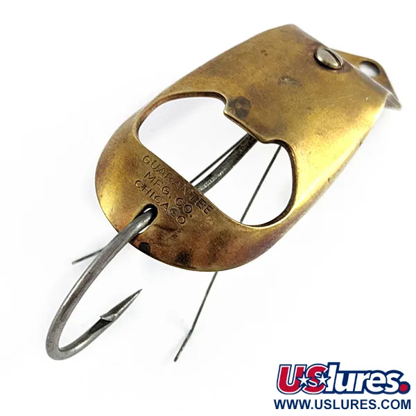 Guarantee Mfg Chicago Smoothie, 21g latón, cucharilla de pesca #21668