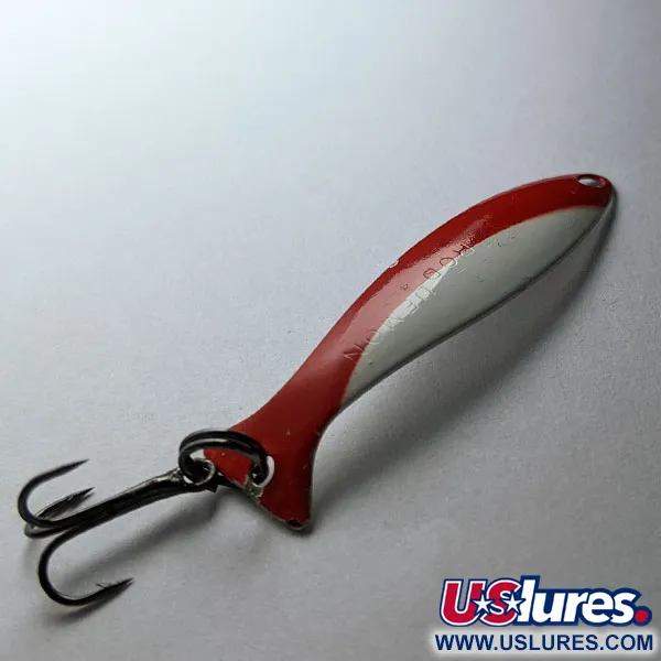 Worth Fly Rod Demon, níquel/rojo/blanco, 1,5g, cucharilla #21692