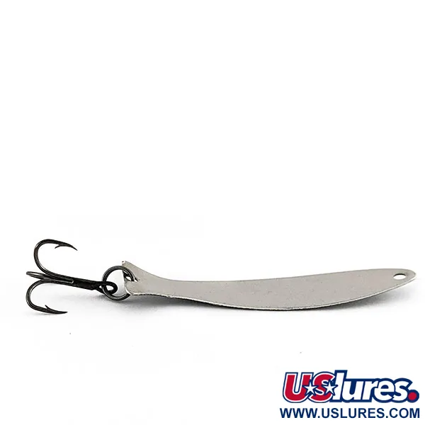 Worth Fly Rod Demon, 2.5g Níquel/Blanco/Negro, Cucharilla de Pesca #21694