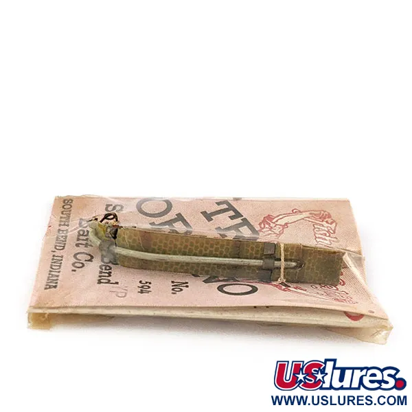 South Bend Trix Oreno 594, 2g verde/dorado, cucharilla para pesca a mosca #21698