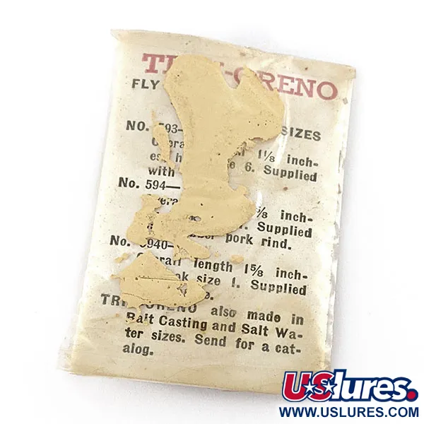 South Bend Trix Oreno 594, 2g verde/dorado, cucharilla para pesca a mosca #21698