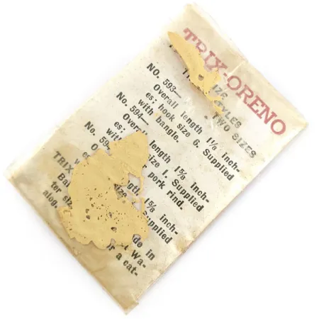 South Bend Trix-Oreno 594, plata/rojo, 2g, señuelo de mosca #21699