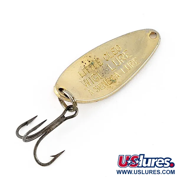 Seneca Little Cleo, 1/4oz Naranja y Dorado, Cucharilla de Pesca #21716