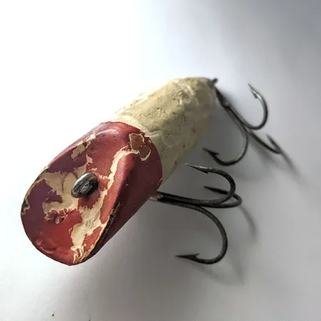 South Bend Bass Oreno, 17 g Rojo/Blanco, Señuelo Vintage #21720